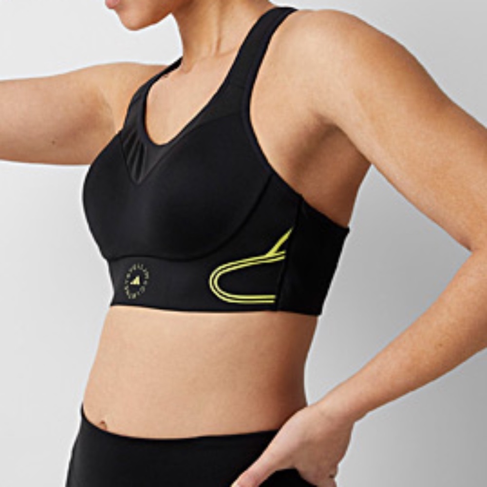 Adidas Stella McCartney TruePace High-Impact support bra top bralette NWT